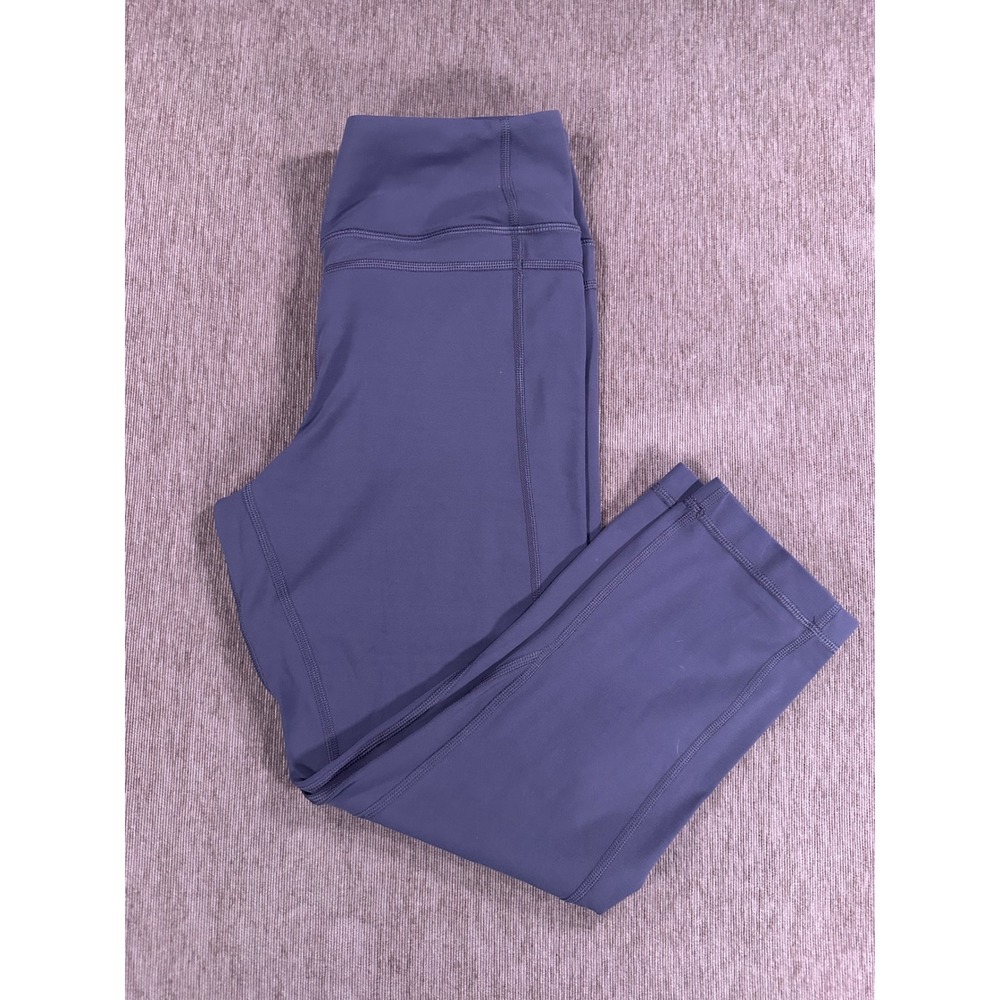 Lululemon‎ High Rise Crop Leggings Yoga Training